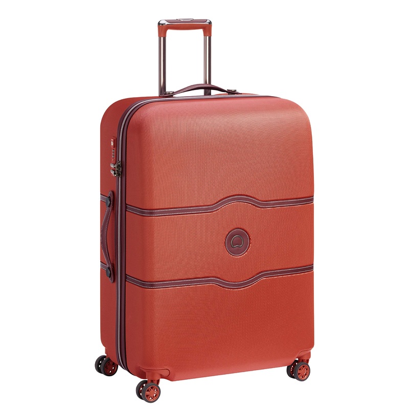 Delsey Suitcase, Terracotta