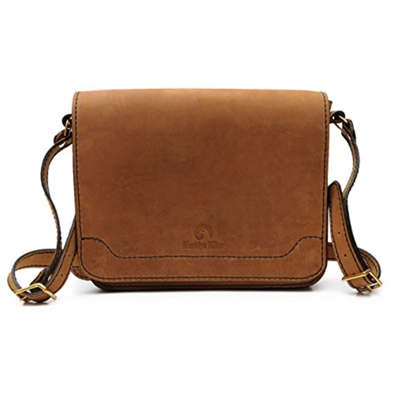 Handmade Genuine Leather Full Flap Messenger Messenger Shoulder Bag Hlt_015