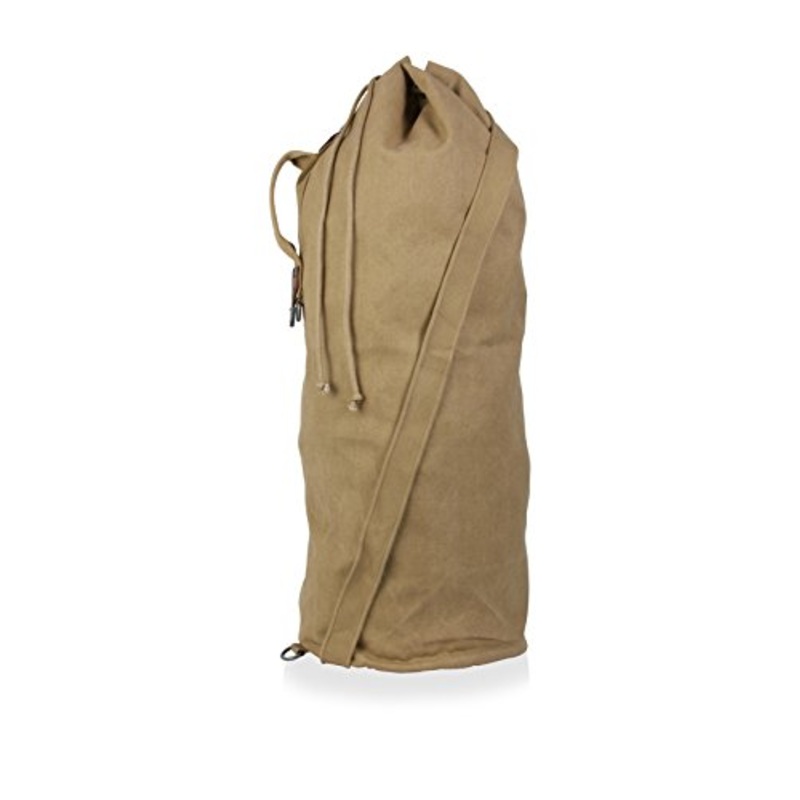 Parson Gray Cavalry Duffel Bag Size: Large, Color: Sand