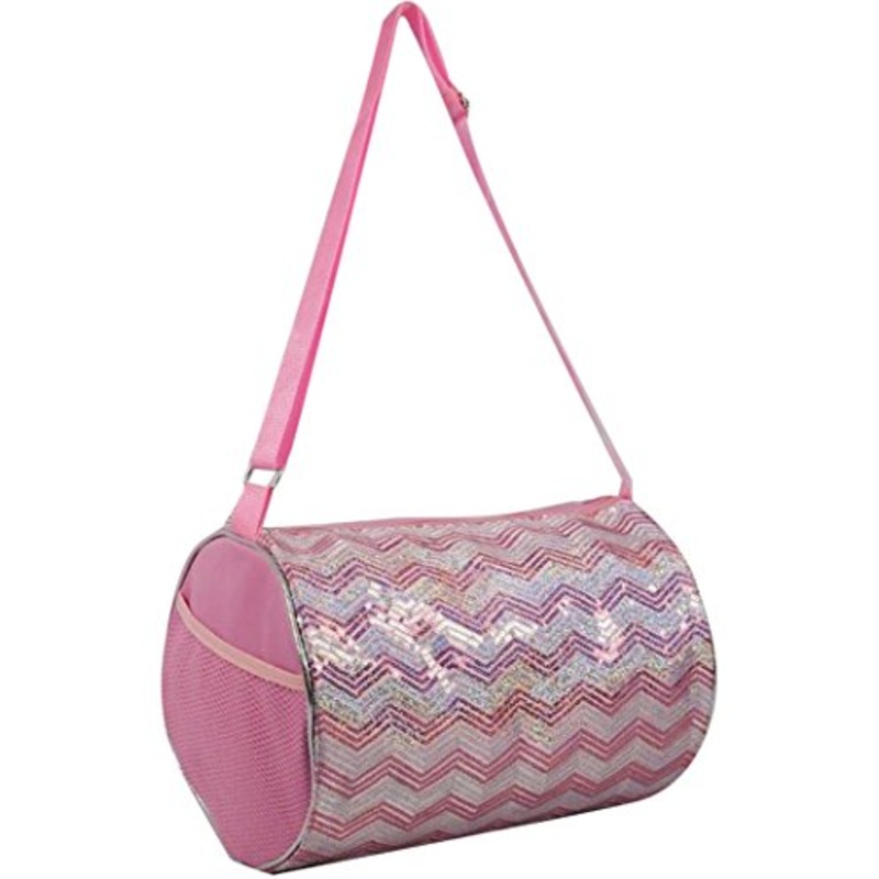 Zig Zag Sparkles Duffel Bags