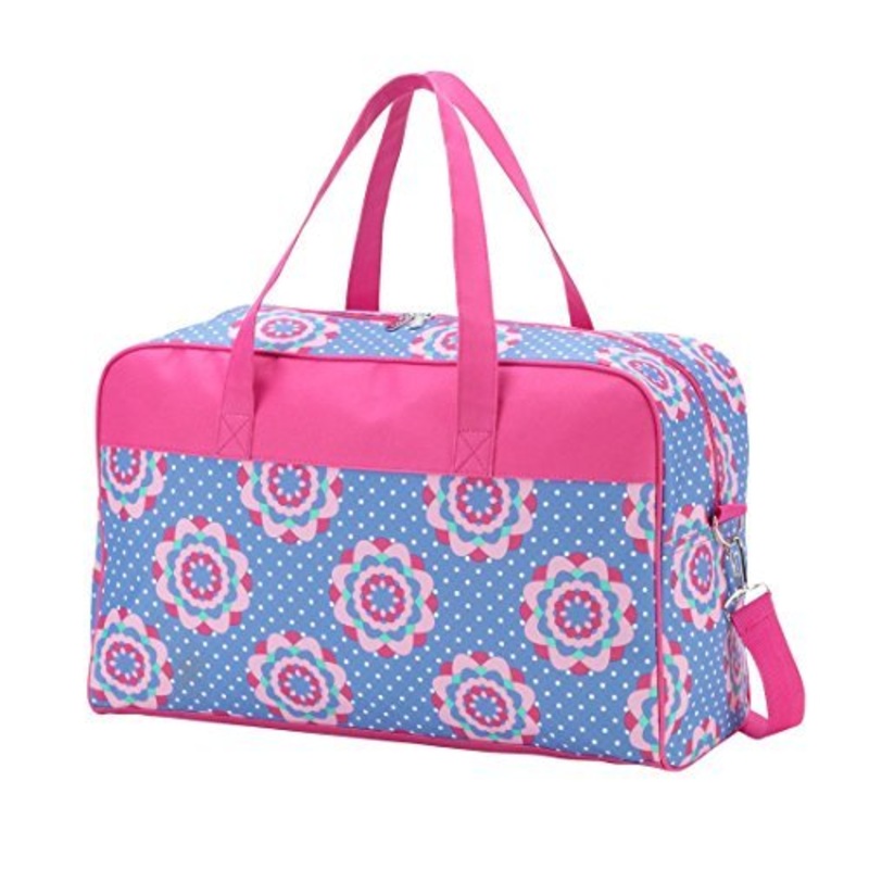 Dino-Mite Orange 12 X 18.5 Inch Boys Polyester Travel Weekender Duffel Bag