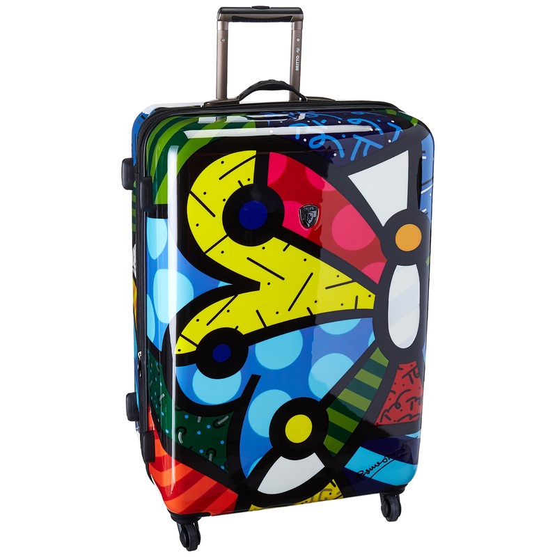 Heys America Unisex Britto Butterfly 30" Spinner Multi Suitcase