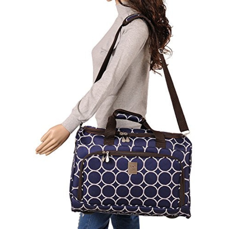 Jenni Chan Aria Park Ave City Duffel, Navy, One Size