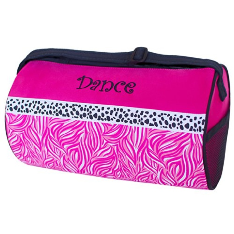 Sassi Designs Candy Swirl Small Roll Dance Duffel Size: Small 7" X 12"