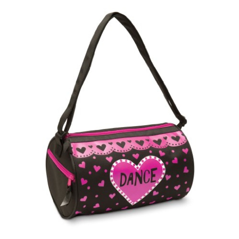 Dansbagz By Danshuz Love Dance Duffel Bag O/S Black