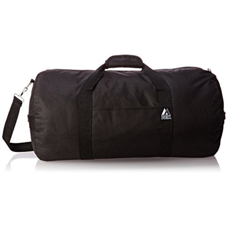 Everest 23-Inch Round Duffel, Black, One Size