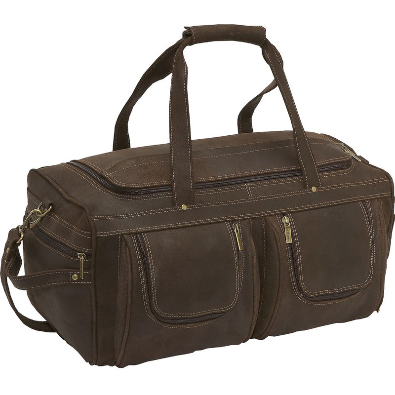 Ledonne Leather Distressed Duffel