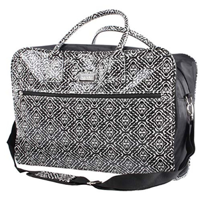 Nicole Miller Teagan 20" Carry On Satchel (Black)