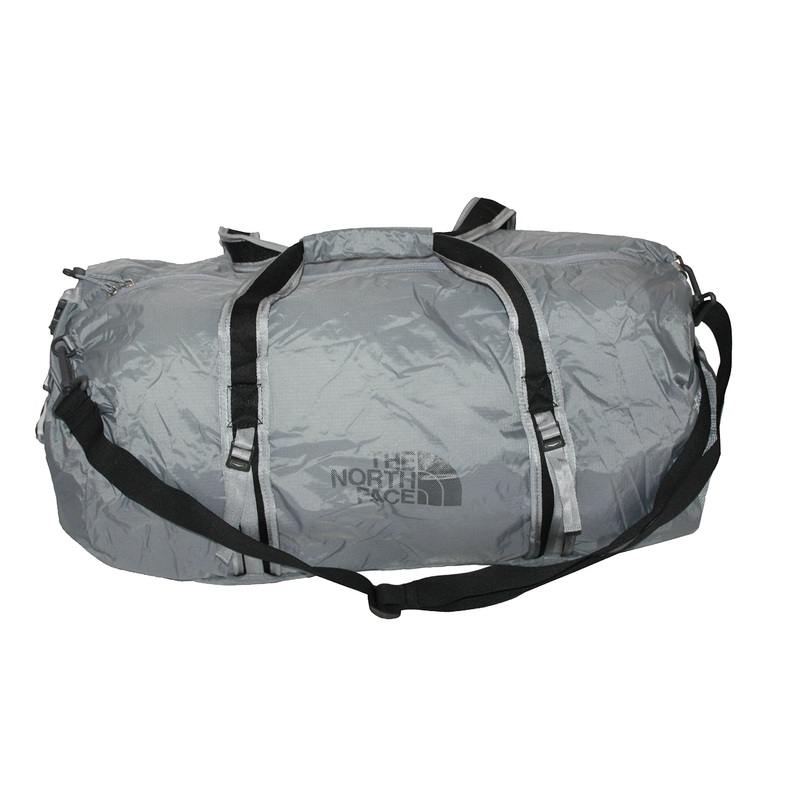 The North Face Unisex Basic Zip FLYWEIGHT DUFFEL L (Mid grey)
