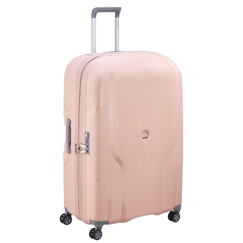 Delsey Suitcase, Pink (Rosa Peonia)