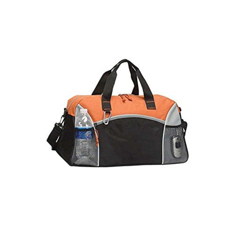Goodhope Bags Modern Gym Sport College Duffel, Orange
