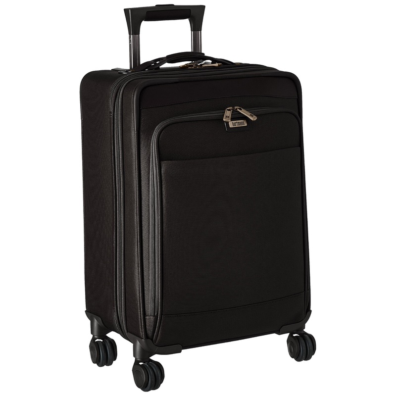Hartmann Intensity Belting Carry On Expandable Spinner, Black, One Size