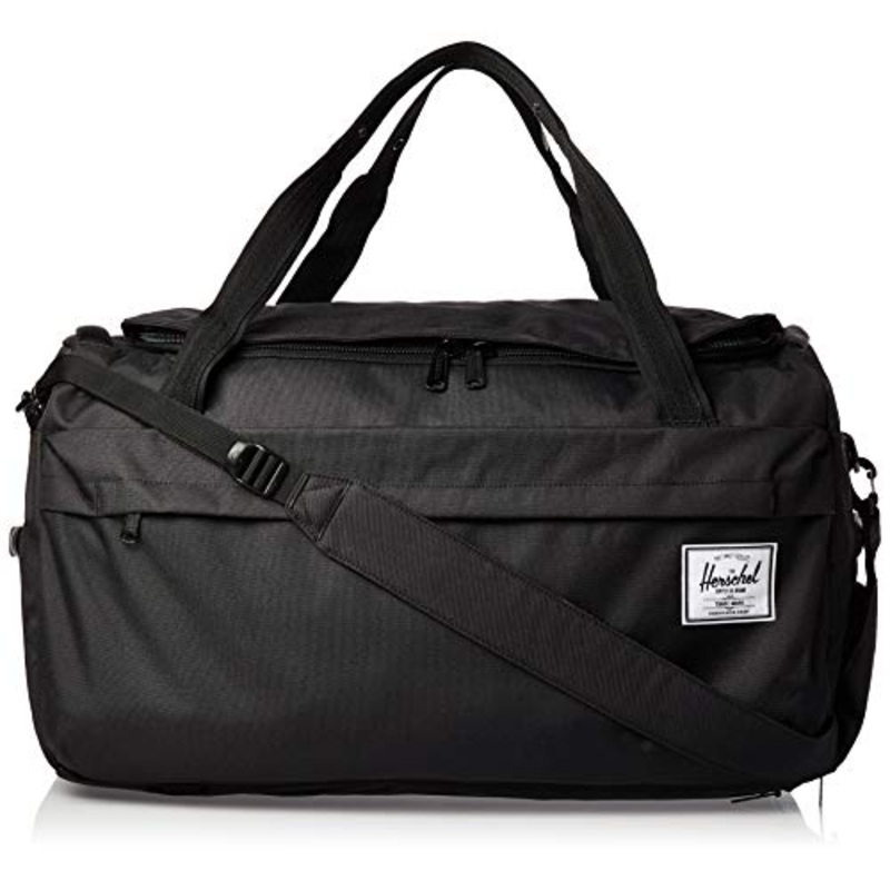 Herschel Outfitter Travel Duffel Bag, Black, 50.0L