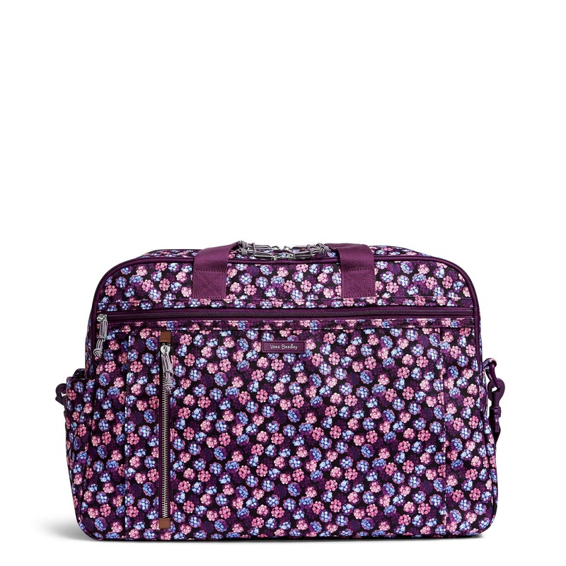 Vera Bradley Women's Lighten Up Weekender, Berry Burst