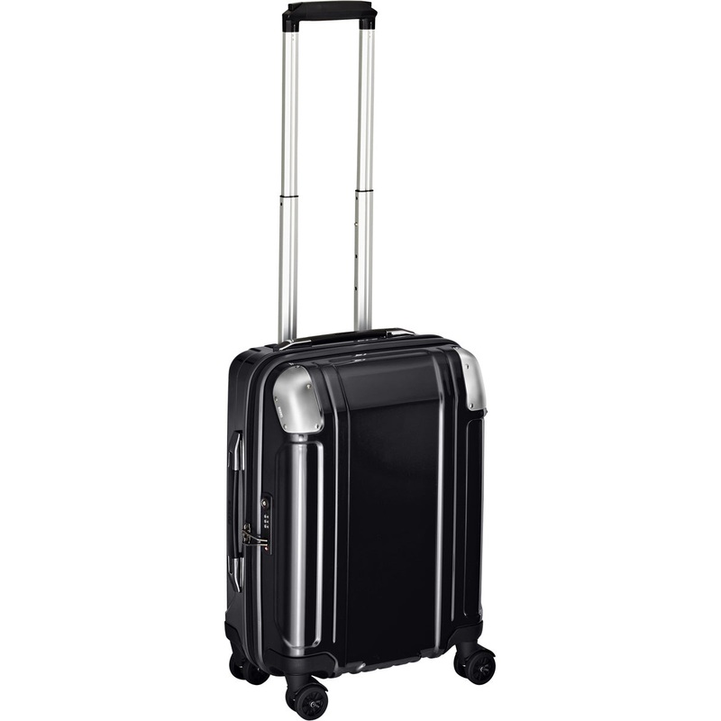 Zero Halliburton Geo Polycarbonate Carry On 4 Wheel Spinner Travel Case