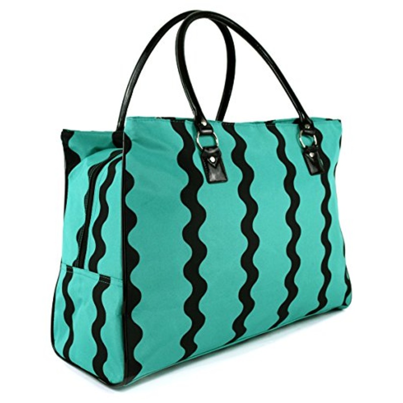Zig Zag 3 Compartment Triple Compartment Travel Duffel Overnight Carry On Weekender Zz8020