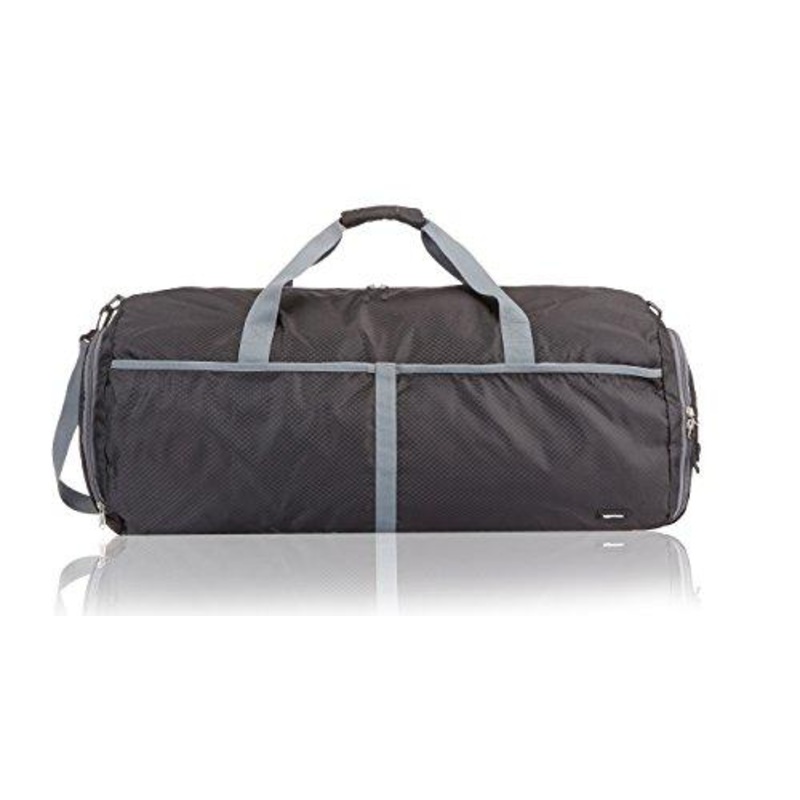 Amazonbasics Packable Travel Duffel, 27-Inch, Black
