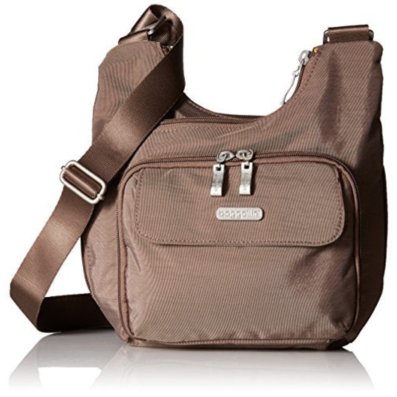 Baggallini Criss Cross Crossbody Travel Bag, Portobello