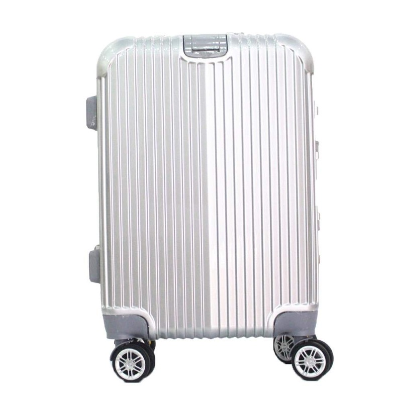 Boarding Suitcase, Wear-Resistant Trolley Case 20 Inch 24 Inch Zipper Suitcase, Checked Suitcase, Black, 24"