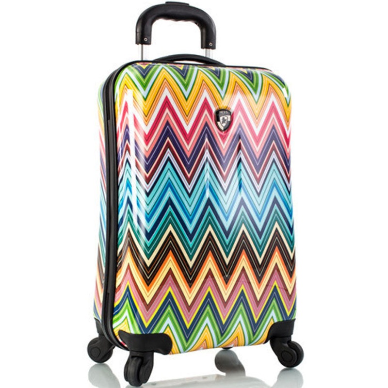 Heys Colour Herringbone 21 Inch Carry On Hardside Spinner