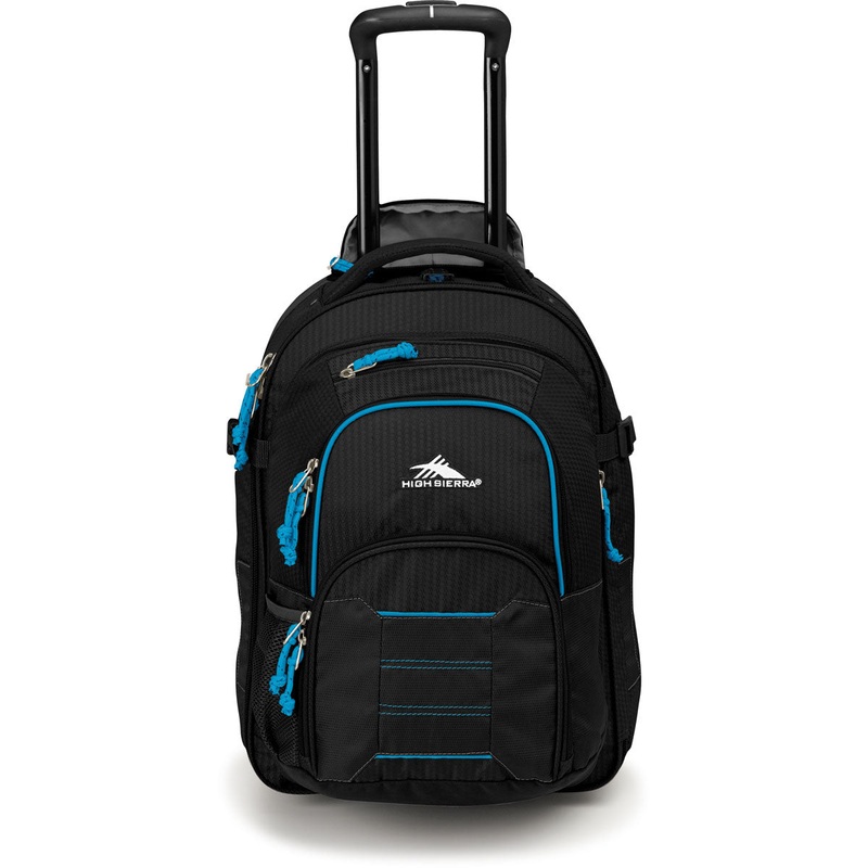 High Sierra Ultimate Access 2.0 Carry On Wheeled Backpack With Removable Daypack