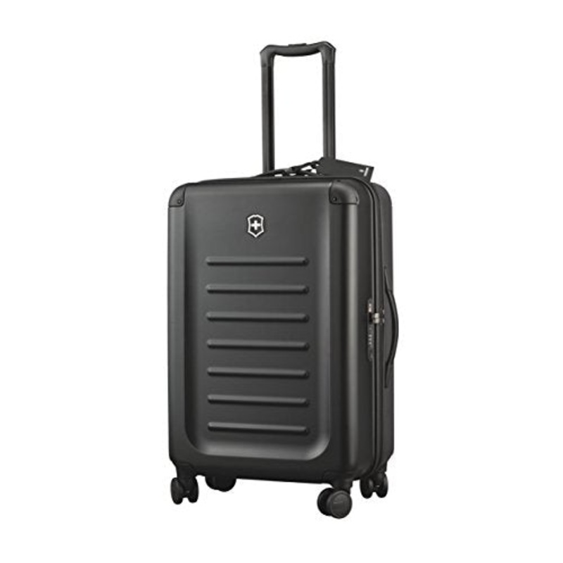 Victorinox Spectra 2.0 Medium Hardside Spinner Suitcase, 27-Inch, Black