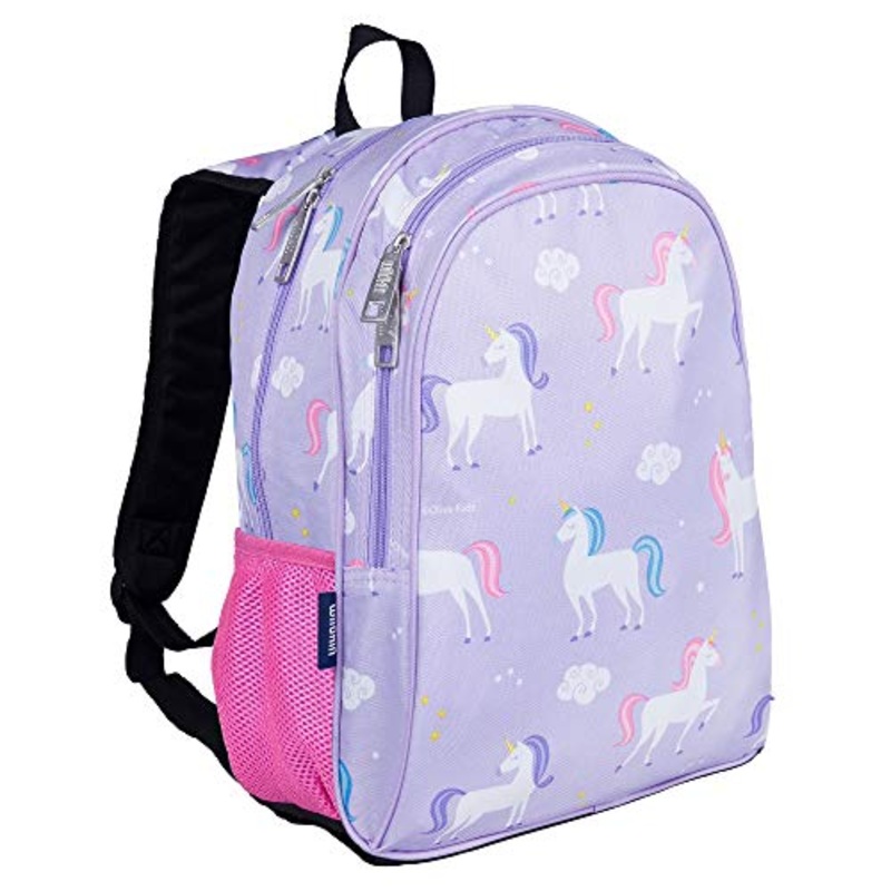 Wildkin 15 Inch Kids Backpack for Boys & Girls, 600-Denier Polyester Backpack for Kids, Features Padded Back & Adjustable Strap, Perfect for School & Travel Backpacks, BPA-free (Out of this World)