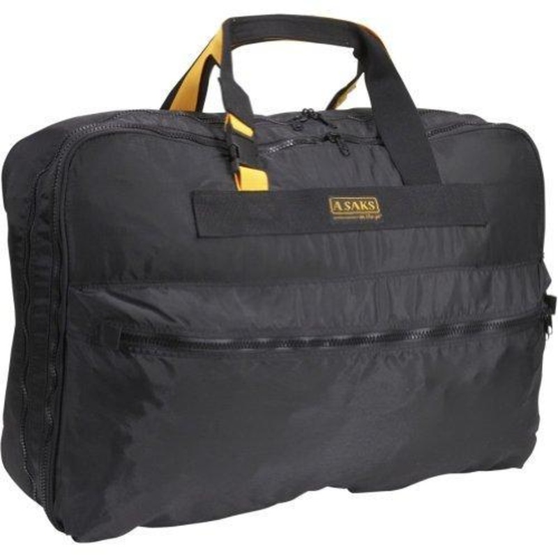 A. Saks 26" Expandable Suitcase (Black)