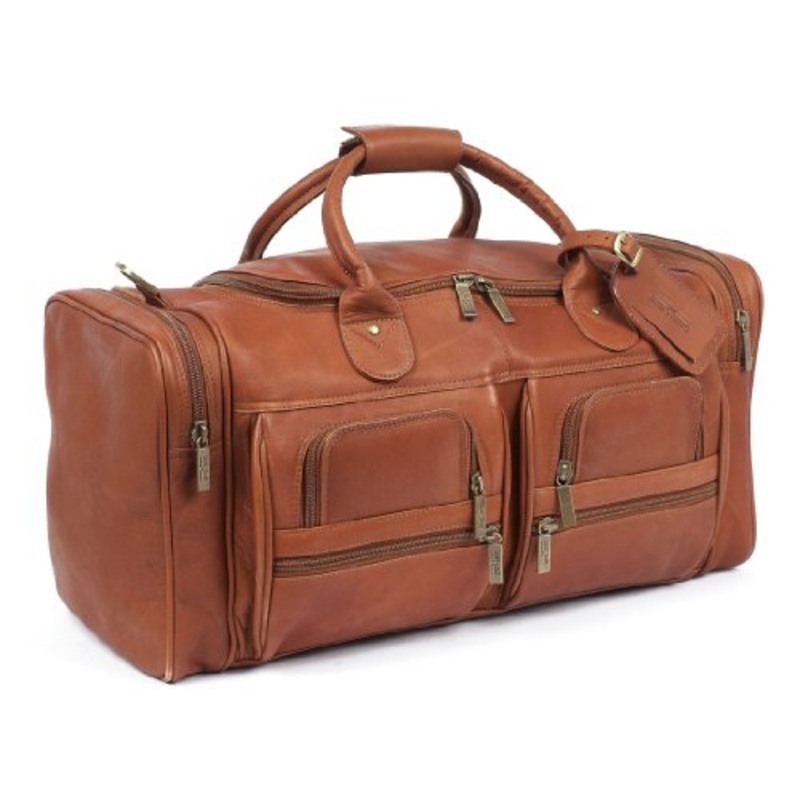 Claire Chase Executive Sport Duffel, Saddle, One Size