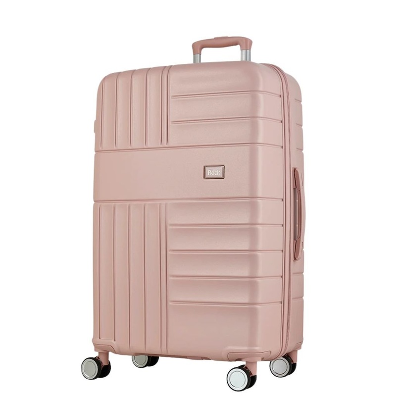 Rock Aspen Large Hardsided Suitcase - Pink