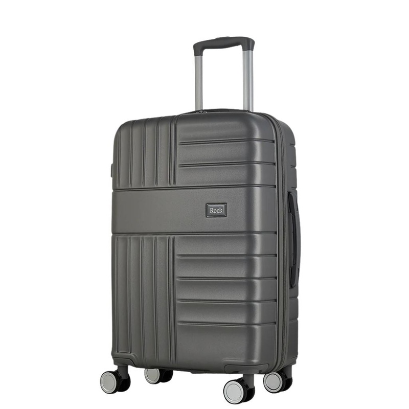 Rock Aspen Medium Hardsided Suitcase - Charcoal