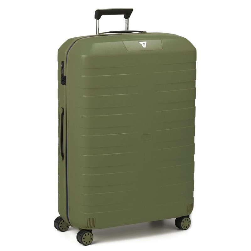 Roncato Box Young Large 78cm Hardsided Spinner Suitcase Green