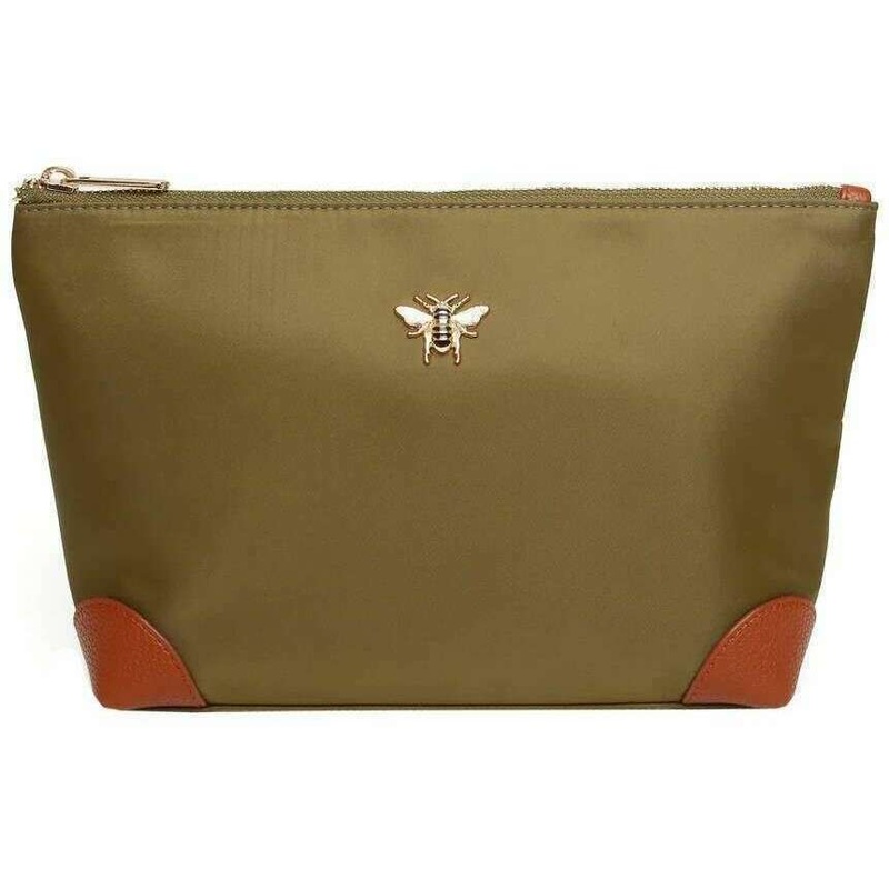 Alice Wheeler London Harrow Travel Bag - Olive Green