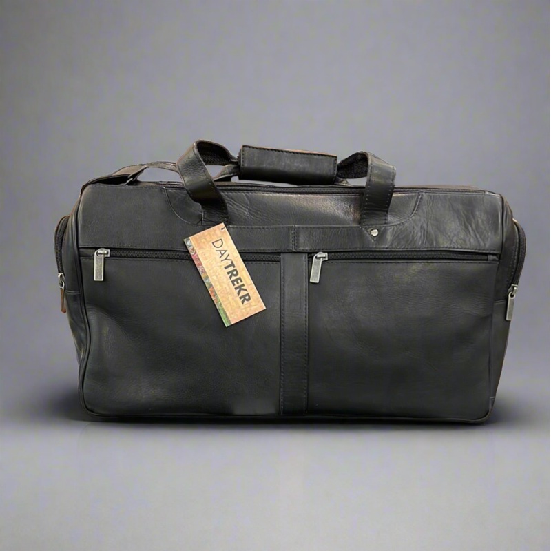 DayTrekr- 18" Leather DUFFEL