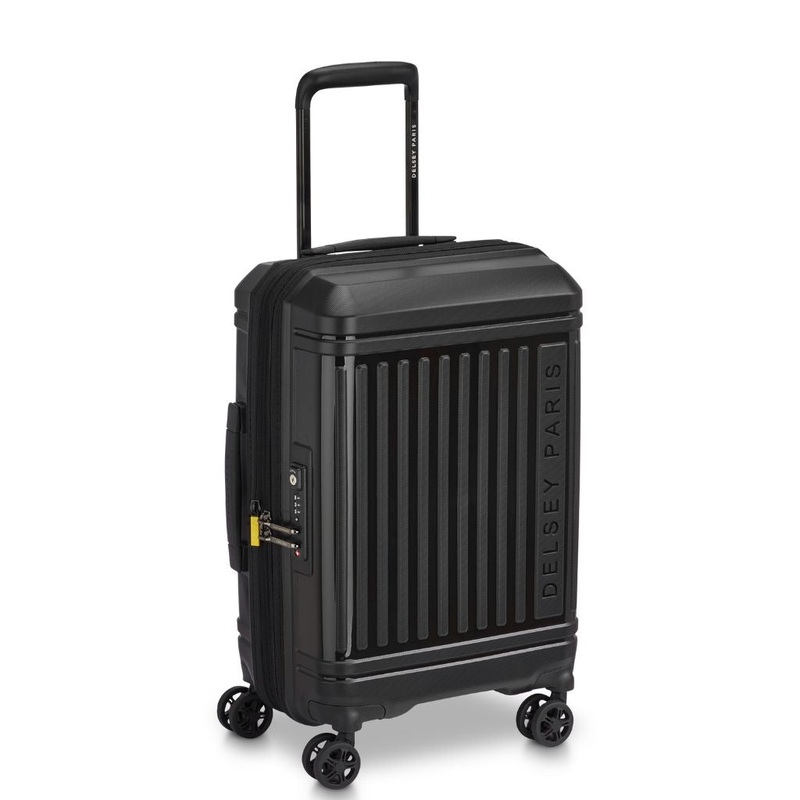 Delsey Lutece SE Lightweight EXP 2.2KG Carry On Suitcase - Black