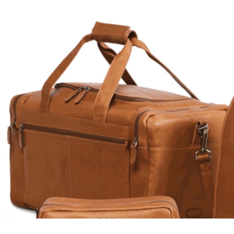 Dorado Vaqueta Leather Multi-Pocket 18" Duffel 765-550