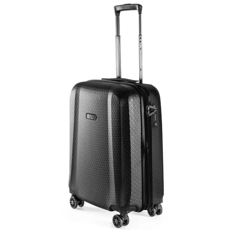 Epic GTO 5.0 55cm Carry On Lightweight Suitcase - Frozen Black