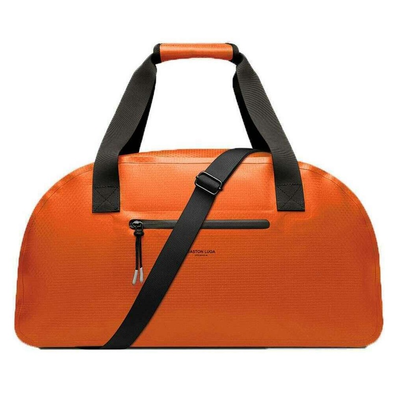 Gaston Luga Lightweight DuoSeal Duffel Bag - Orange Flame