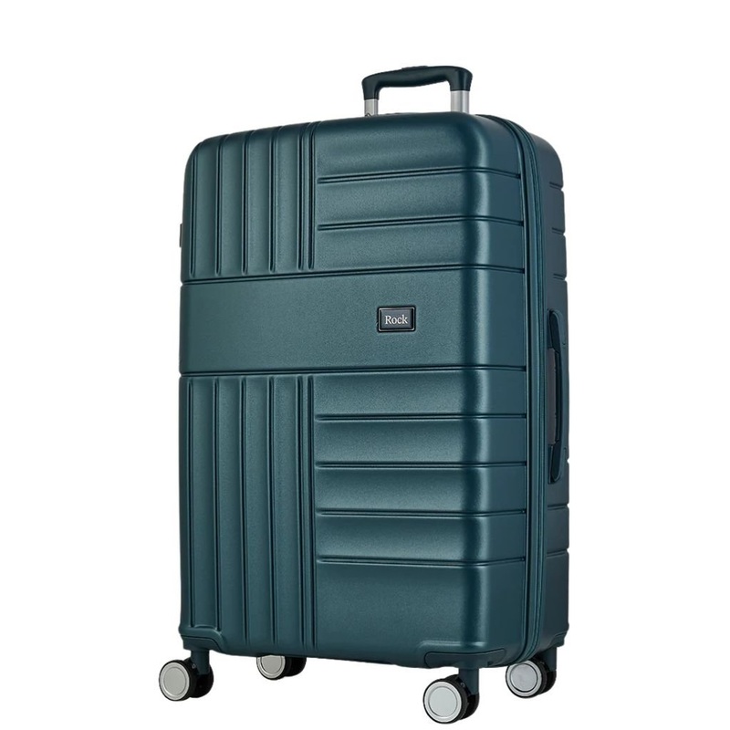 Rock Aspen Large Hardsided Suitcase - Blue