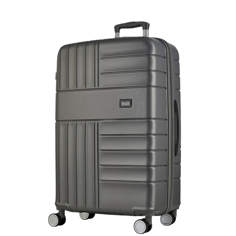 Rock Aspen Large Hardsided Suitcase - Charcoal