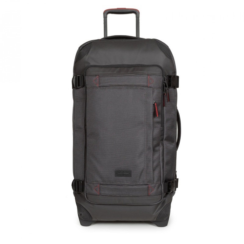 Eastpak Tranverz Cnnct L Cnnct Accent Grey Large Travel Trolley Bag - EK00096DI97