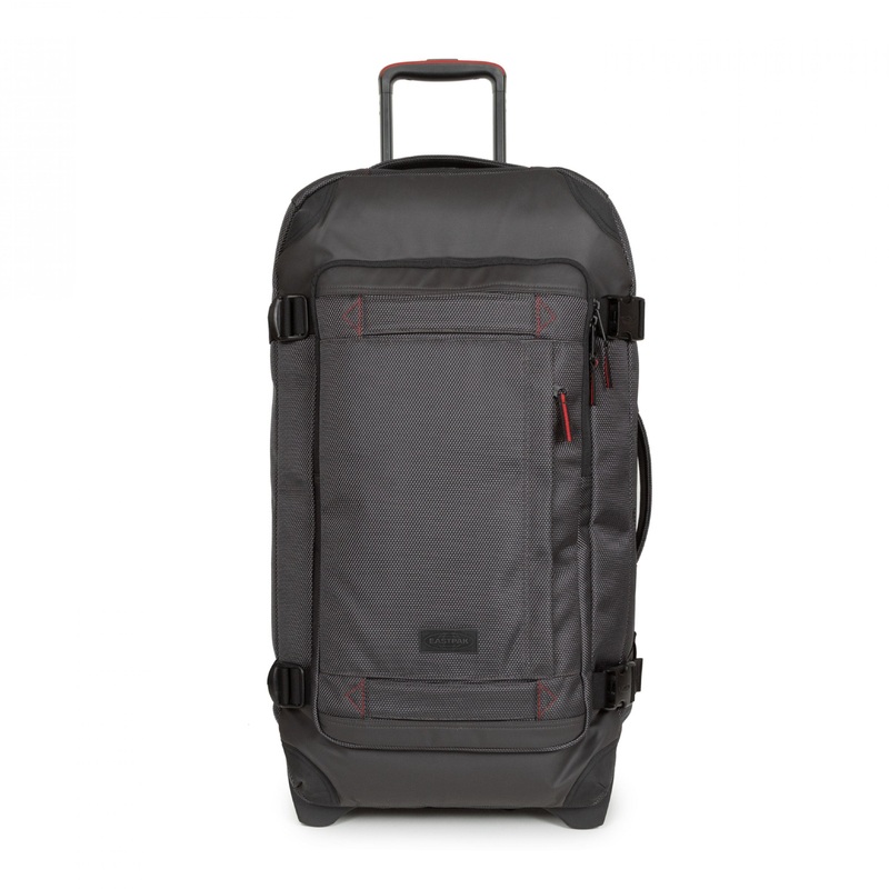 Eastpak Tranverz Cnnct M Cnnct Accent Grey Medium Travel Trolley Bag - EK00095DI97