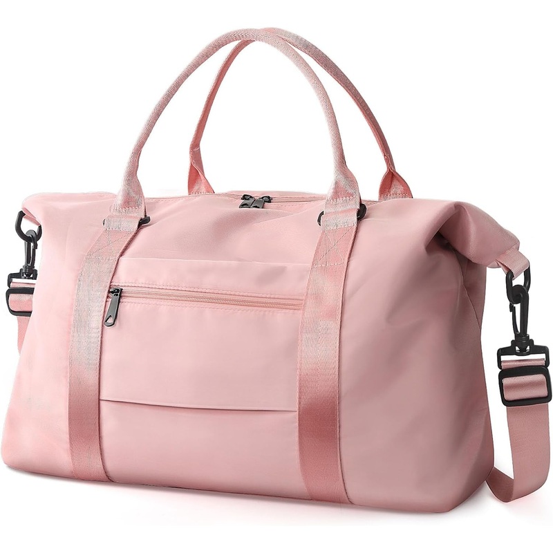 Weekend Travel Bag with Trolley Sleeve, Sport Gym Bag , Mum Bag for Labor and Delivery