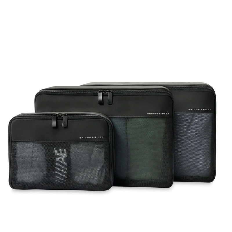Briggs & Riley Carry On Packing Cube Set - Black