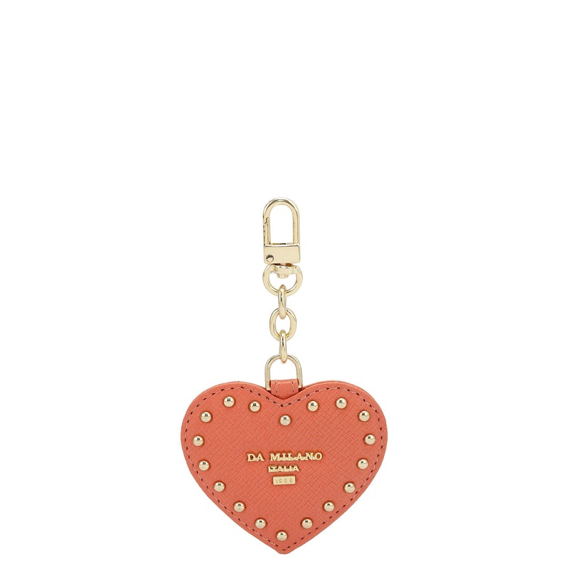 Franzy Leather Bag Hanging - Salmon