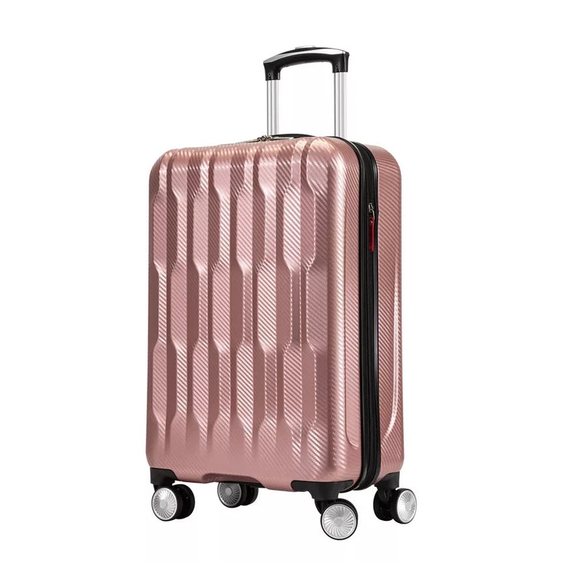 Ricardo Beverly Hills Crestline Hardside 21" Carry On Spinner - Rose Gold