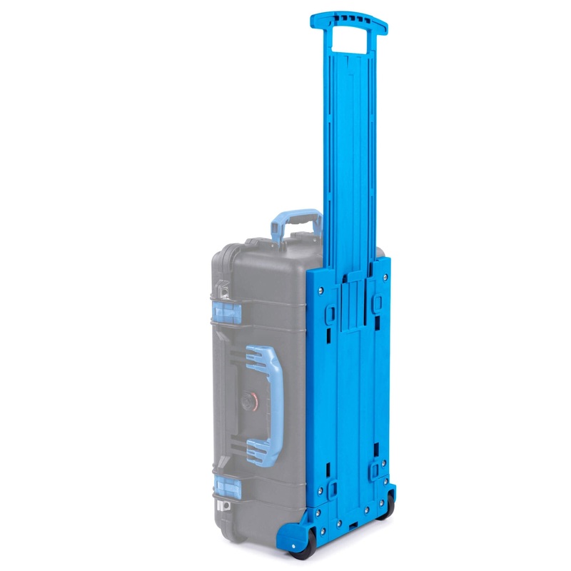 Pelican 1510 Replacement Trolley & Wheel Housing Assembly, Blue