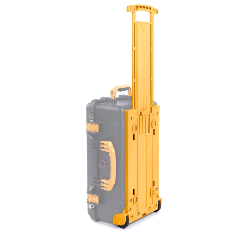 Pelican 1510 Replacement Trolley & Wheel Housing Assembly, Yellow