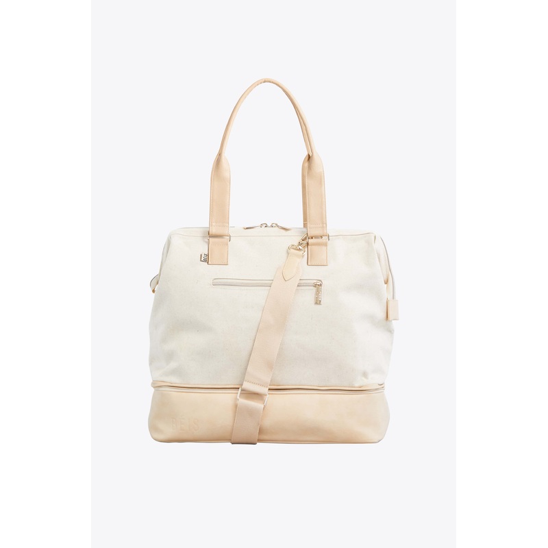 Resale The Convertible Mini Weekender in Beige