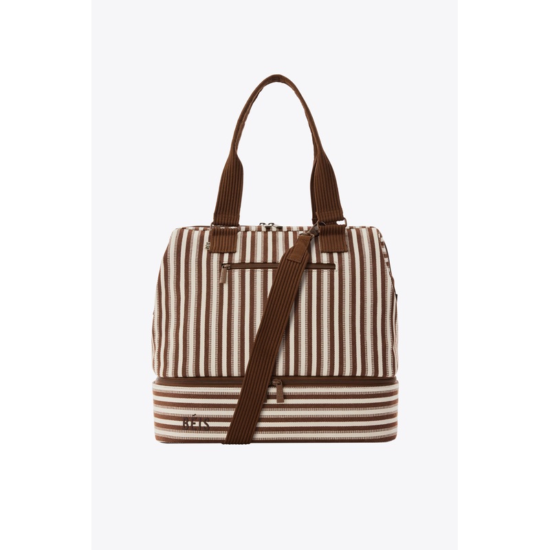 Resale The Mini Weekender in Maple Stripe